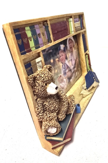 cadre_photo_ours_bibliotheque
