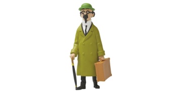 professeur-tournesol-vert-valise-moulinsart-figurine-plastique-42446