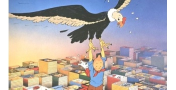 tintin_poster_hommage_herge_tintin_condor1