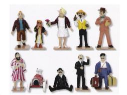 10  mini personnages classiques