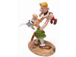 Astérix dans les bras de son père #