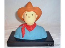 Buste Tintin cow boy