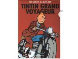 Chemise plastique Tintin moto