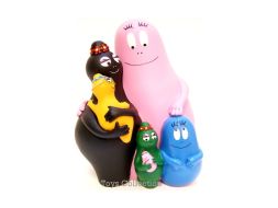 Famille Barbapapa tirelire