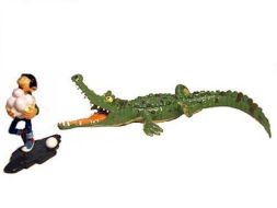 Gaston et le crocodile