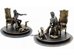 Gotlib scène du fauteuil en bronze