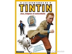 jeux, énigmes et autocollants, les aventures de Tintin, le film