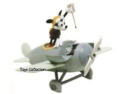 Mickey pilote sur son avion