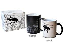 Mug magique Tintin fond marin