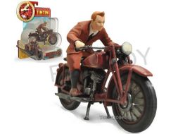 Set Tintin a moto et accessoires