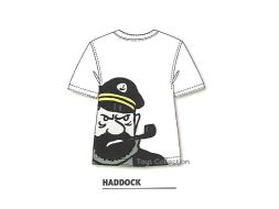 Tee Shirt silhouette Haddock S