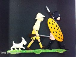 Tintin, Milou et le guerrier #