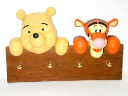 Winnie et Tigrou porte-manteau