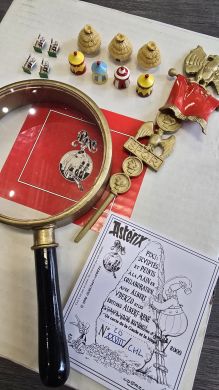 Page de garde des albums d'Astérix et obélix