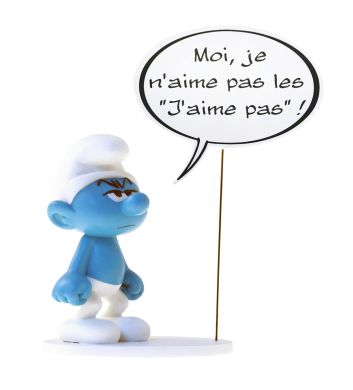 Schtroumpf grognon 