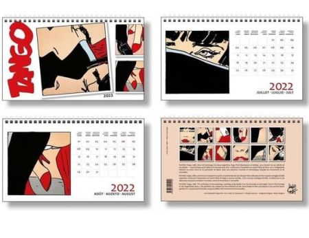 Calendrier de bureau a poser, Corto Maltese