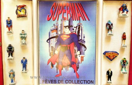 Coffret fèves Superman Fève Porcelaine