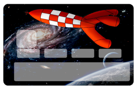 Sticker CB fusée