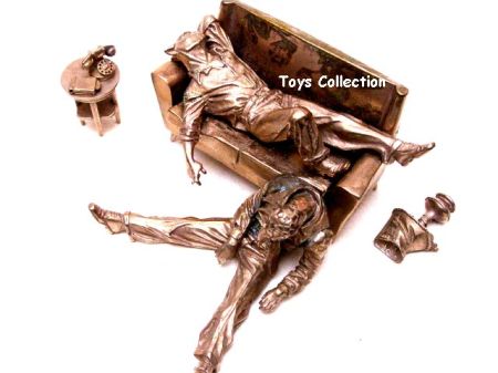 Blacksad scéne bronze
