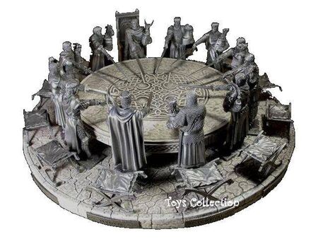 Les Chevaliers De La Table Ronde Historique Etains Du Graal Etain