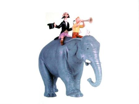 Tintin éléphant #