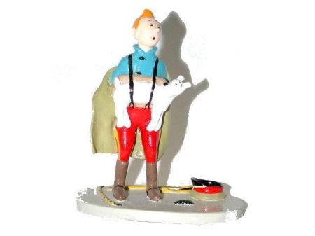 Tintin et Milou dans ses bretelles #