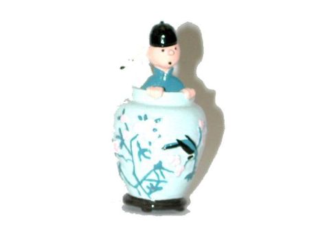 Tintin et Milou potiche #