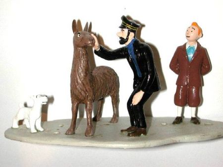 Tintin, Haddock et le lama #