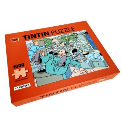 Puzzle Tintin en apesanteur 