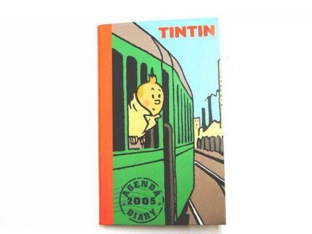 Agenda de poche Tintin 2005
