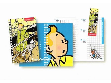 Agenda de poche Tintin 2008