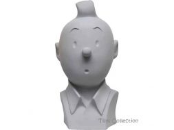 Buste Tintin gris