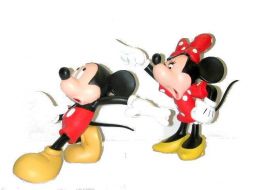 Mickey et Minnie dispute