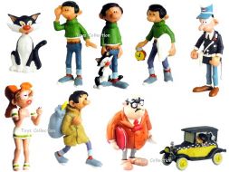 Série de figurines plastiques Gaston