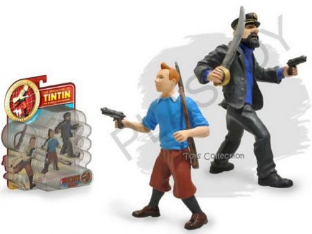 Set Tintin, Haddock et accessoires