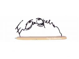 Signature Franquin Regard Yeux tristes