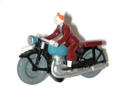 Tintin a moto #