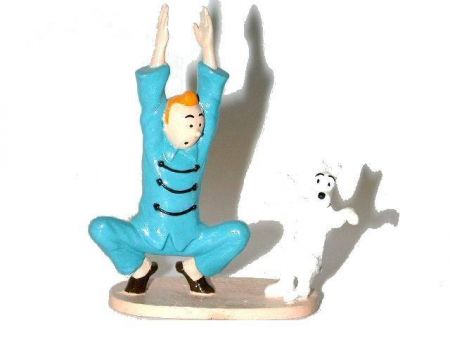 Tintin et Milou gymnastique #