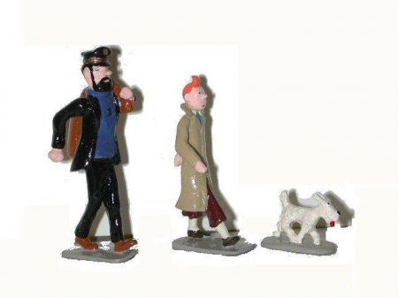 Tintin, Milou et Haddock baluchon #