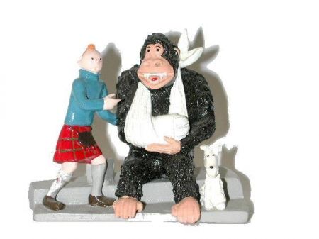 Tintin, Milou et le gorille #
